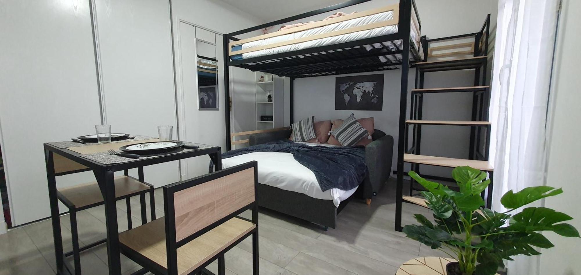 뷰씨 쎙 죠흐쥬 Studio - 1 Min Rer - 10Min Disney & 30 Min Paris - Free Parking & Wifi 아파트 외부 사진